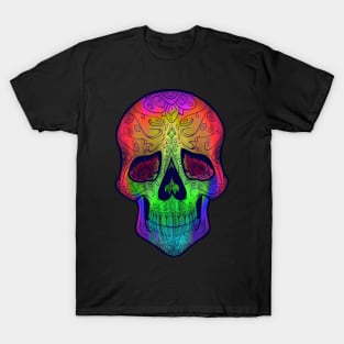 floral skull T-Shirt